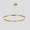Lampa wisząca Midway złota LED 3000K