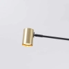 Lampa wisząca Snow 6 złota 6xGU10