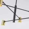 Lampa wisząca Snow 6 złota 6xGU10