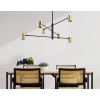 Lampa wisząca Snow 6 złota 6xGU10