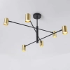 Lampa wisząca Snow 6 złota 6xGU10