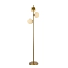 Lampa podłogowa Dorado złota 3xE14