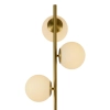 Lampa podłogowa Dorado złota 3xE14