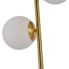 Lampa podłogowa Dorado złota 3xE14