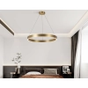 Lampa wisząca Midway Shiny XL złota LED 3000K