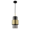 Lampa wisząca Miele dymna 1xE27