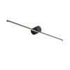 Kinkiet Modern Slim 60 cm czarny LED 3000K