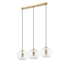 Lampa wisząca Arette złota 3xE27