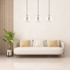 Lampa wisząca Arette złota 3xE27