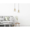 Lampa wisząca Arette złota 3xE27