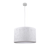 Lampa wisząca dziecięca Flowers biała 1xE27