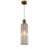 Lampa wisząca Piega 1 amber 1xE14