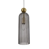 Lampa wisząca Piega 1 smoked 1xE14