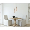 Lampa wisząca Piega 3 smoked 3xE14