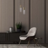 Lampa wisząca Manacor złota 1xGU10