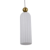 Lampa wisząca Piega 1 biała 1xE14