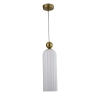 Lampa wisząca Piega 1 biała 1xE14