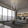 Lampa wisząca Rope Light 3 m biała Tuya Smart LED CCT