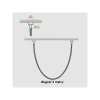 Lampa wisząca Rope Light 3 m biała Tuya Smart LED CCT