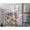 Lampa wisząca Rope Light 3 m biała Tuya Smart LED CCT