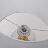 Lampa stołowa Sunflower biała 1xE27