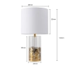 Lampa stołowa Sunflower biała 1xE27