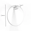 Kinkiet Mirror biały LED 3000K
