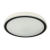 Plafon Vegas 30 cm czarny LED 4000K