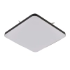 Plafon kwadratowy Babilon 33 cm czarny LED 4000K