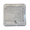 Plafon kwadratowy Babilon 33 cm czarny LED 4000K