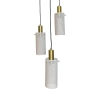 Lampa wisząca Tirana 3 biała 3xE27