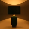Lampa stołowa Tamiza zielona 1xE27