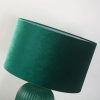Lampa stołowa Tamiza zielona 1xE27