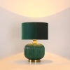 Lampa stołowa Tamiza zielona 1xE27