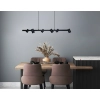 Lampa wisząca Snow 6 czarna 6xGU10