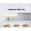 Lampa wisząca Snow 6 czarna 6xGU10