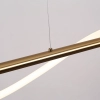 Lampa wisząca Meleca S złota LED 4000K