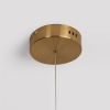 Lampa wisząca Meleca S złota LED 4000K