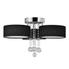 Plafon Gambela czarny 3xE27 LED