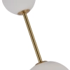 Lampa wisząca pionowa Dorado złota LED CCT