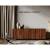 Lampa wisząca Snow 6 złoto - czarna 6xGU10