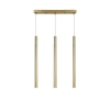 Lampa wisząca Lungo 3 linia złota 3xG9