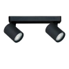 Spot Anillo 2 czarny 2xGU10