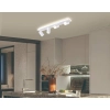 Zestaw reflektorów plafon Parma biały 4xGU10 plus LED