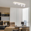 Zestaw reflektorów plafon Parma biały 4xGU10 plus LED
