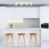 Zestaw reflektorów plafon Parma biały 4xGU10 plus LED