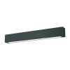 Lampa sufitowa Ibros 63 cm czarny 18W IP44 LED CCT