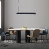 Lampa wisząca Ibros czarna 18W IP20 LED CCT