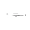 Kinkiet Ibros 93 cm czarny IP44 LED CCT