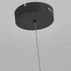 Lampa wisząca Meleca S czarna LED 4000K